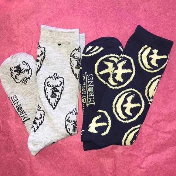 GAME OF THRONES SOCKS and SHIRT!!!! - Picture 1 of 8